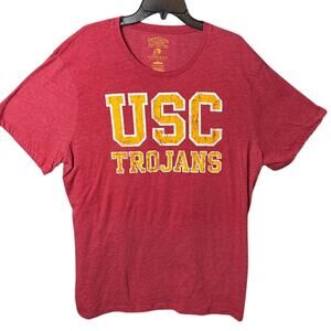 USC Men's Big And Tall Tee Shirt Authentic Apparel  Trojans Size 2XL Collegiate